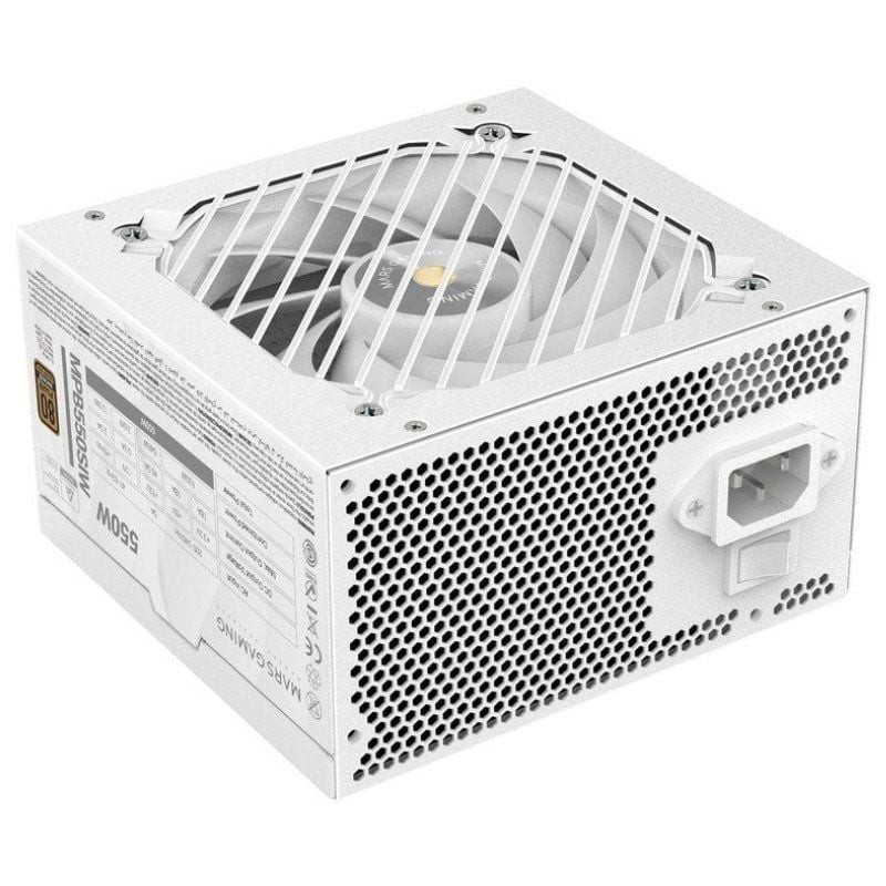 Fuente de Alimentación Mars Gaming MPB550SI/ 550W/ Ventilador 12cm/ 80 Plus Bronze