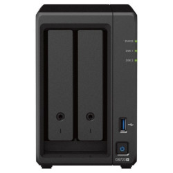 NAS Synology Diskstation DS723+/ 2 Bahías 3.5'- 2.5'/ 2GB DDR4/ Formato Torre