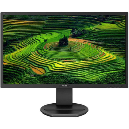Monitor Profesional Philips 221B8LJEB 21.5'/ Full HD/ Altura Regulable/ Pivotante/ Multimedia/ Negro