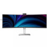 Monitor Profesional Ultraparonámico Curvo Philips 49B2U5900CH 48.8'/ Dual QHD/ Webcam/ Multimedia/ Regulable en altura/
