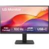 Monitor Curvo LG 24U421A-B 23.8'/ Full HD/ Negro