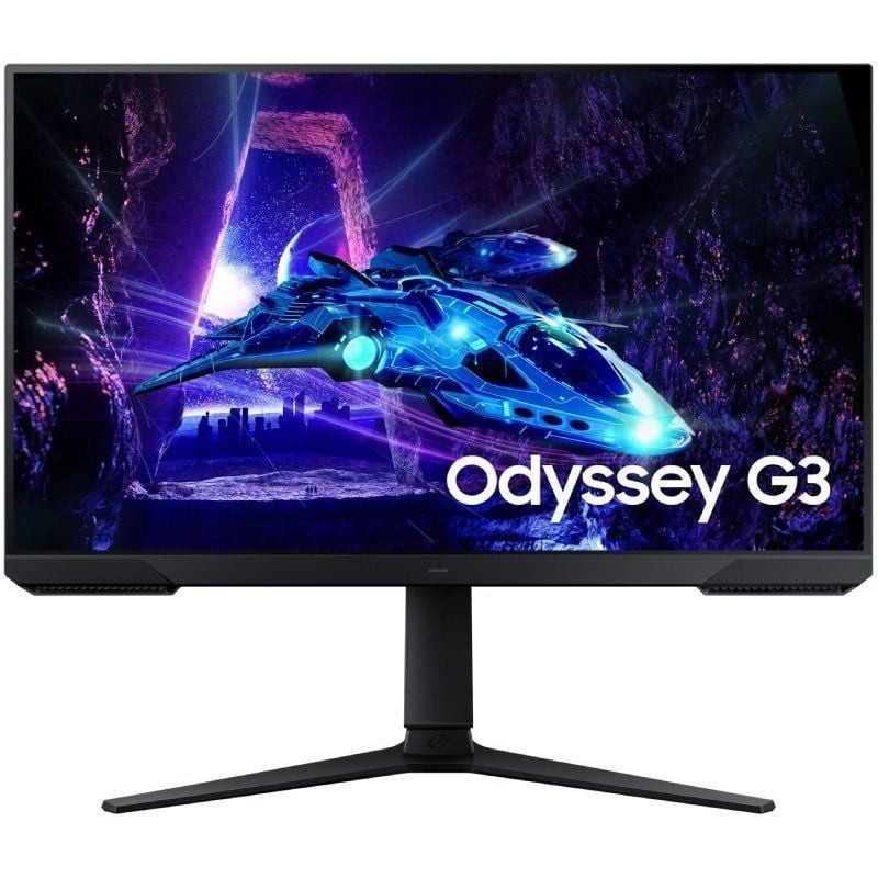 Monitor Gaming Samsung Odyssey G3 S27DG304EU 27'/ Full HD/ 1ms/ 180Hz/ VA/ Regulable en altura/ Negro