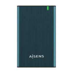 Caja Externa para Disco Duro de 2.5' Aisens ASE-2525PB/ USB 3.0/ Sin tornillos