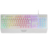 Teclado Gaming SemiMecánico Mars Gaming MK124/ Blanco