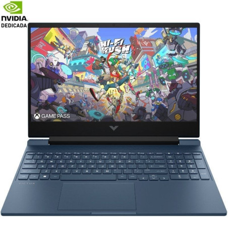 Portátil Gaming HP Victus 15-FA2031NS Intel Core i5-13420H/ 16GB/ 512GB SSD/ GeForce RTX 3050/ 15.6'/ Sin Sistema Operat