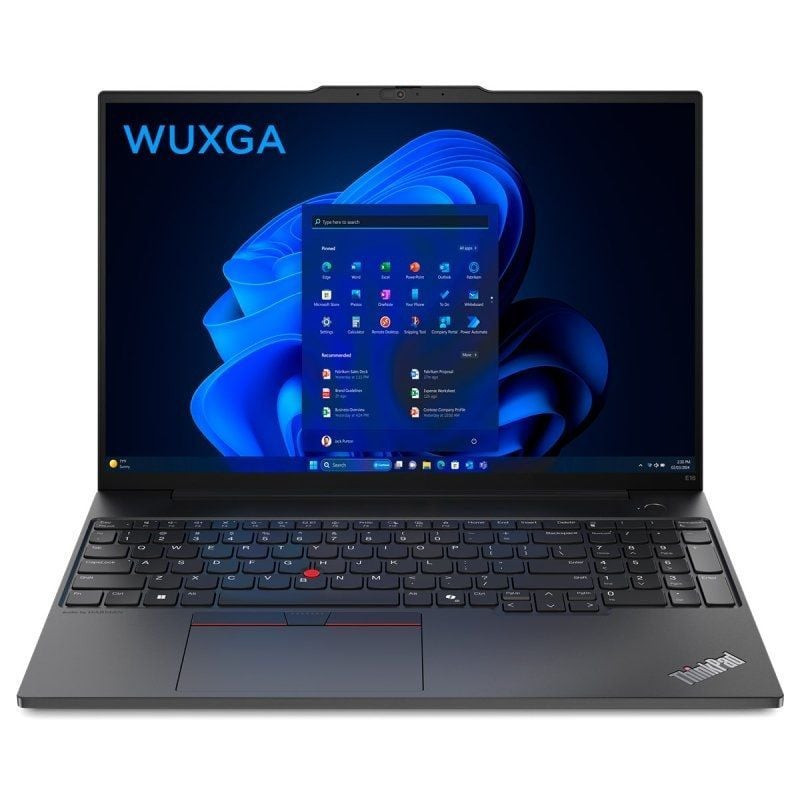 Portátil Lenovo ThinkPad E16 Gen 2 21MA001XSP Intel Core Ultra 5-125U/ 16GB/ 512GB SSD/ 16'/ Win11 Pro