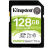 Tarjeta de Memoria Kingston CANVAS Select Plus 128GB SD XC/ Clase 10/ 100MBs