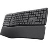 Teclado Inalámbrico por Bluetooth Trust Keyra Multidispositivo Ergonómico