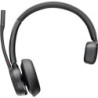 Auricular Inalámbrico Poly Voyager 4310 para Microsoft Teams + Adaptador BT700 + Base de Carga/ con Micrófono/ Bluetooth