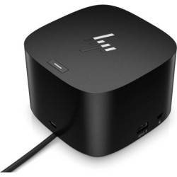 Docking USB Tipo-C HP Thunderbolt G4 280 W con cable combo/ 4xUSB/ 1xHDMI/ 1xRJ45/ 2xDisplayPort/ 1xJack/ 3xUSB Tipo-C P