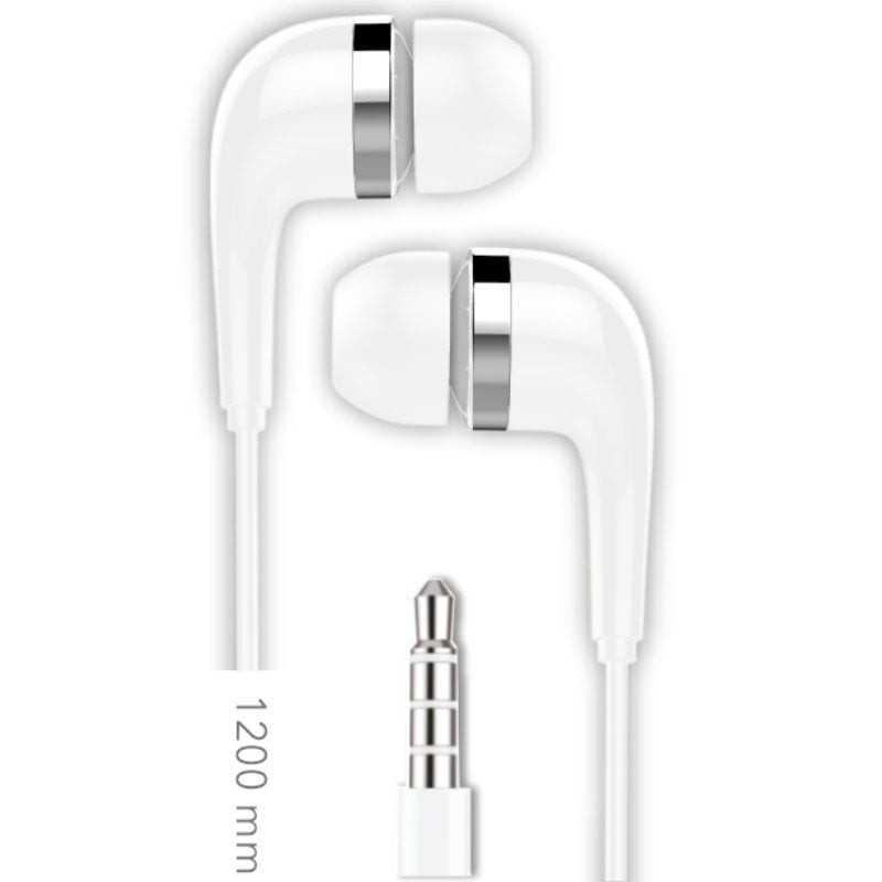 Auriculares Intrauditivos Tech One TEC2905/ con Micrófono/ Jack 3.5/ Blancos