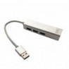 HUB USB 3.0 3GO 3P USB3.0+ETHERNET RJ45 10-100 1P
