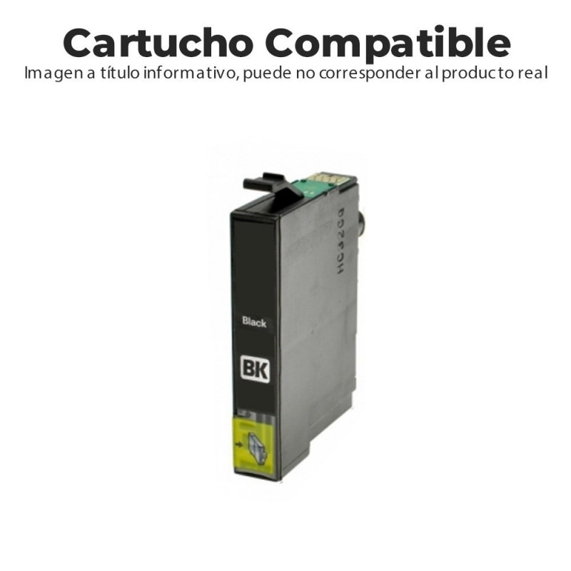 CARTUCHO COMPATIBLE CON HP 901XL CC654AE NEGRO