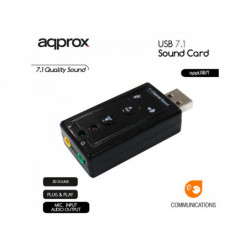 TARJETAS SONIDO APPROX USB 7.1