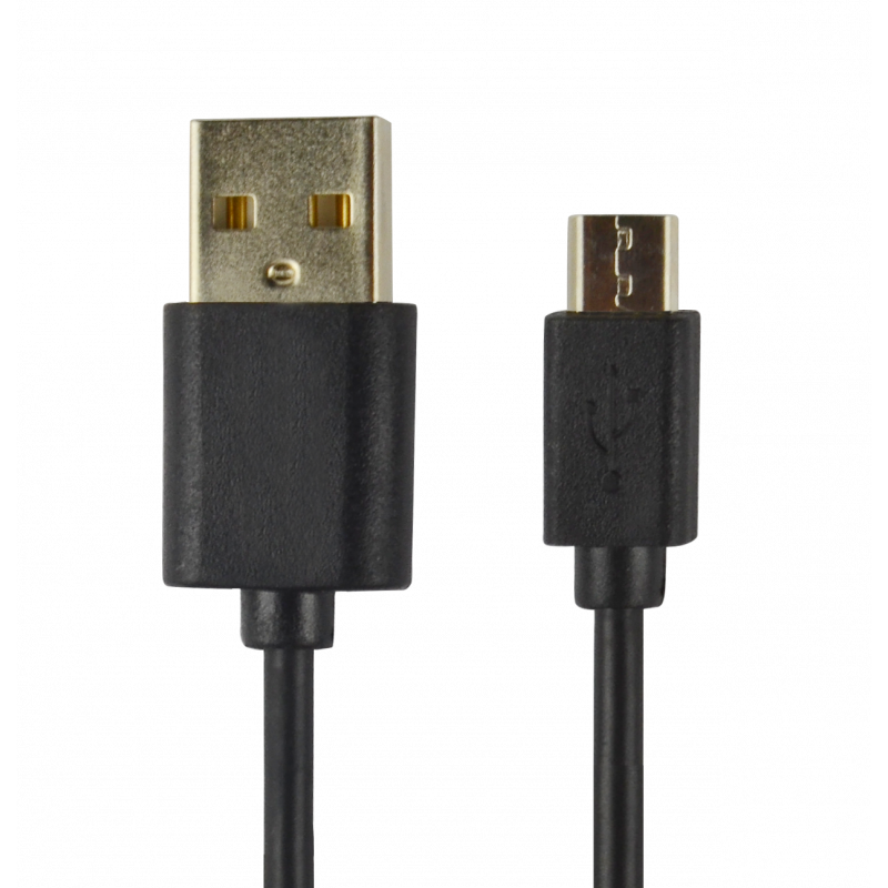 CABLE POWER2GO USB-A A MICRO-USB 1M NEGRO