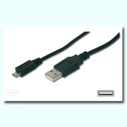 CABLE MICRO USB B 3 M