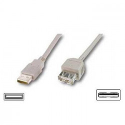 CABLE EQUIP USB 2.0 A(M) - A(H) 1.8 M